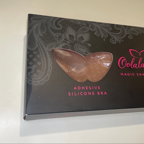 NEW Oolala Miracle Bra Plus Size Sculpting Backless Strapless Sticky Push-up Bra - Picture 12 of 14